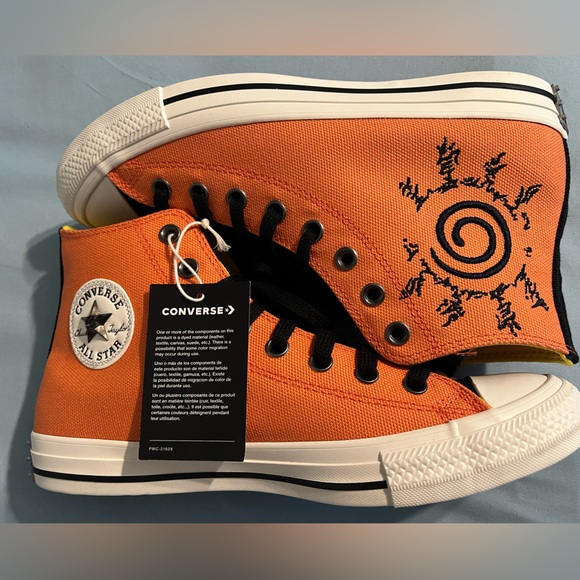 Converse x NARUTO SHIPPUDEN Chuck Taylor All Star A14836C (Men’s 9) NWT/NWOB - Picture 1 of 16